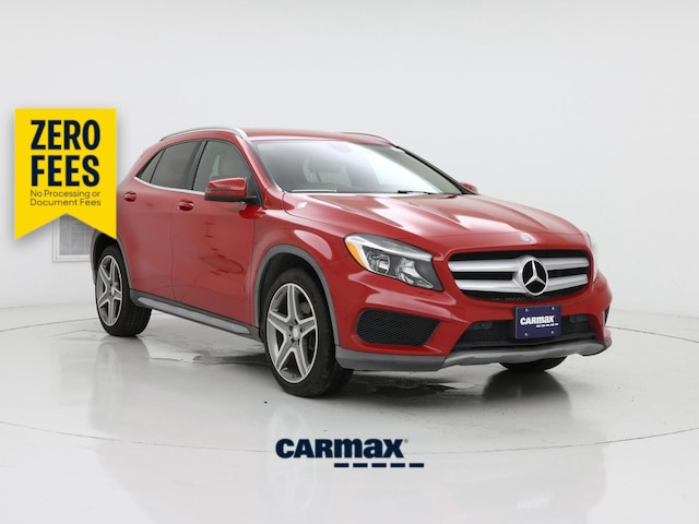 Red 2015 Mercedes-Benz GLA 250 4MATIC SUV / Crossover All-Wheel Drive Automatic