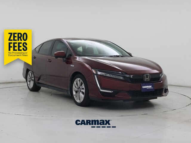 Red 2018 Honda Clarity Hybrid Plug-In Sedan Front-Wheel Drive Automatic
