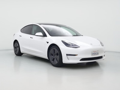White 2021 Tesla Model 3 Standard Range Plus