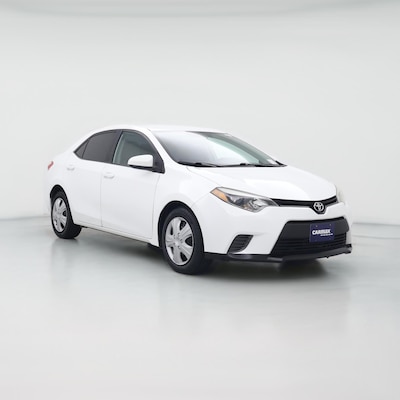 White 2016 Toyota Corolla LE
