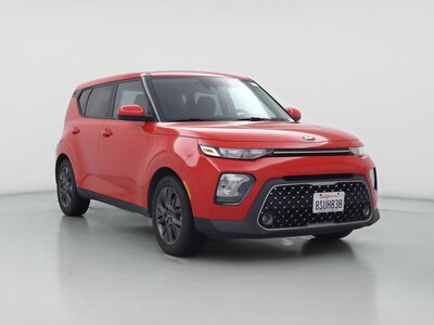 Red 2021 Kia Soul EX