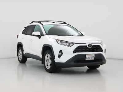 White 2019 Toyota RAV4 XLE