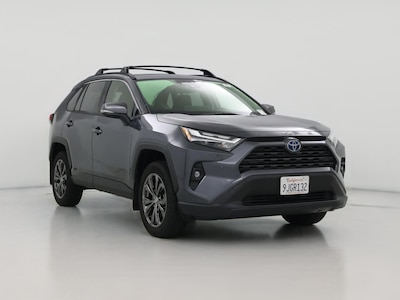 Silver 2023 Toyota RAV4 Hybrid XLE Premium