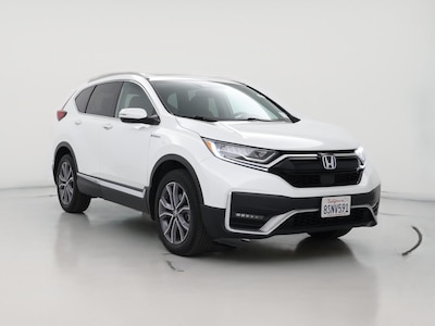 White 2020 Honda CR-V Hybrid Touring