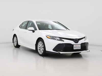 White 2020 Toyota Camry LE