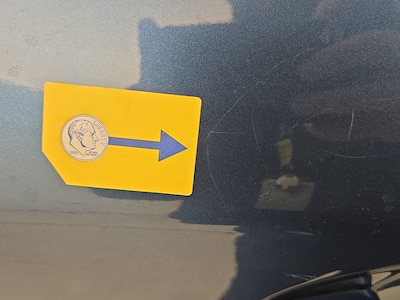 Front Door Driver Side Cosmetic Imperfection