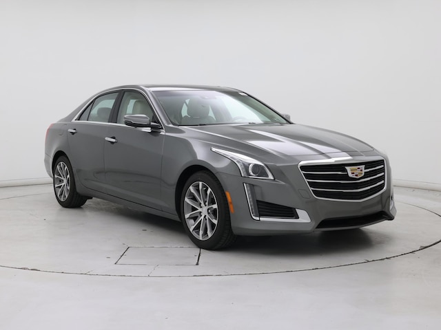 Gray 2016 Cadillac CTS 2.0T Luxury AWD Sedan All-Wheel Drive Automatic