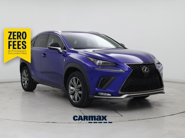 Blue 2021 Lexus NX SUV / Crossover Front-Wheel Drive Automatic