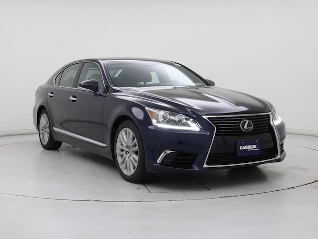 Blue 2017 Lexus LS 460 AWD Sedan All-Wheel Drive Automatic