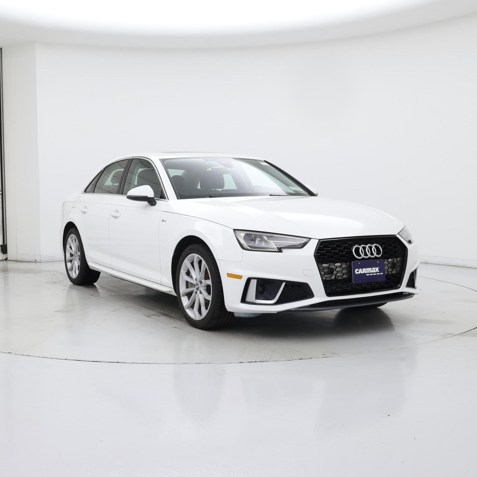 White 2019 Audi A4 Sedan All-Wheel Drive Automatic