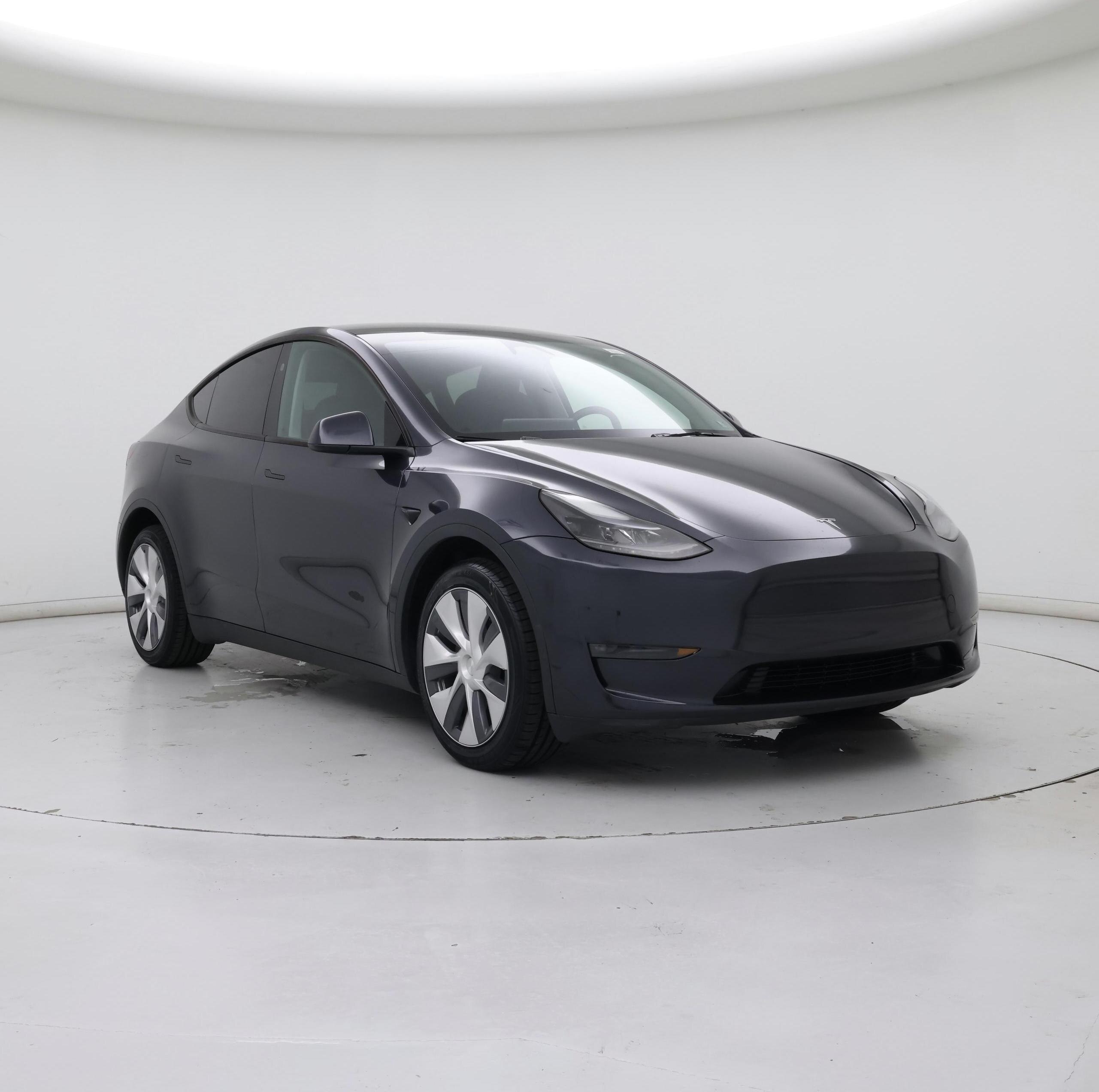 Gray 2024 Tesla Model Y SUV / Crossover All-Wheel Drive Automatic