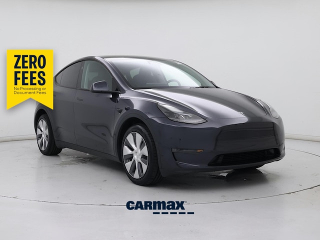 Gray 2024 Tesla Model Y SUV / Crossover All-Wheel Drive Automatic
