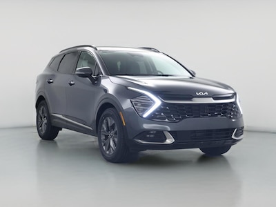 Gray 2023 Kia Sportage Hybrid SX Prestige