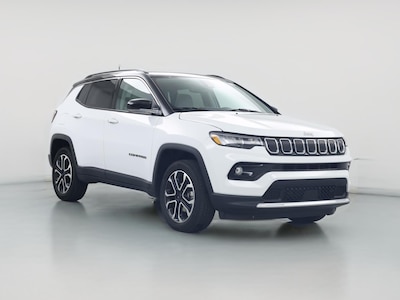 White 2022 Jeep Compass Limited
