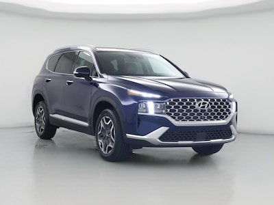 Blue 2023 Hyundai Santa Fe Limited