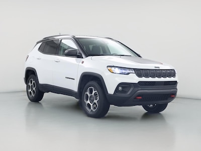 White 2022 Jeep Compass Trailhawk