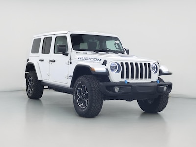 White 2023 Jeep Wrangler 4XE PHEV Unlimited Rubicon