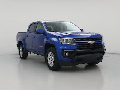 Blue 2021 Chevrolet Colorado LT