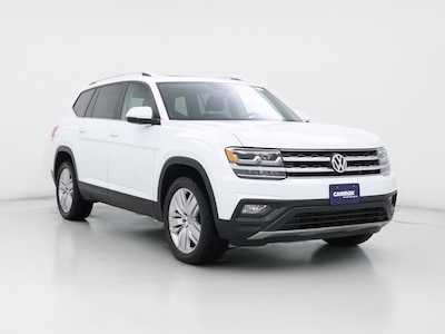 White 2019 Volkswagen Atlas SE w/Tech