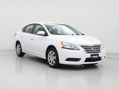 White 2015 Nissan Sentra S