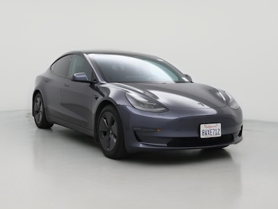 Gray 2021 Tesla Model 3 Standard Range Plus