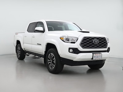 White 2023 Toyota Tacoma TRD Sport