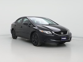 Black 2014 Honda Civic LX