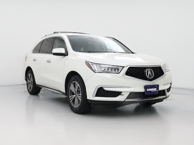 White 2017 Acura MDX