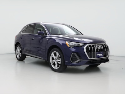 Blue 2021 Audi Q3 S-Line Premium