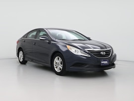 Blue 2014 Hyundai Sonata GLS