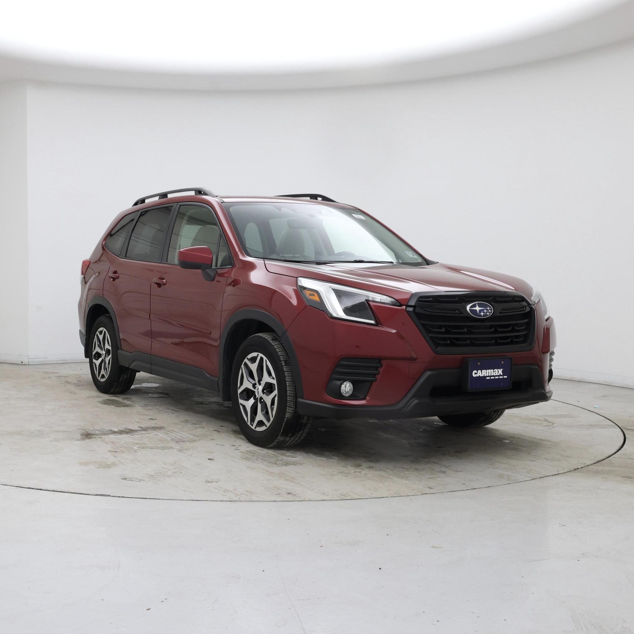 Red (Burgundy) 2023 Subaru Forester SUV / Crossover All-Wheel Drive Automatic