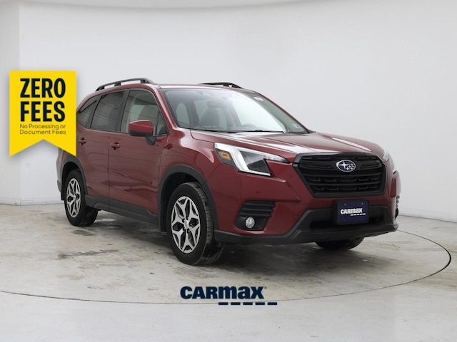 Red (Burgundy) 2023 Subaru Forester SUV / Crossover All-Wheel Drive Automatic