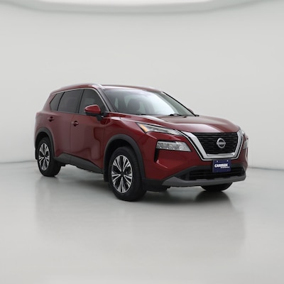 Red 2022 Nissan Rogue SV
