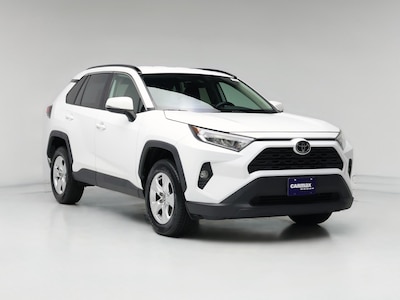 White 2021 Toyota RAV4 XLE