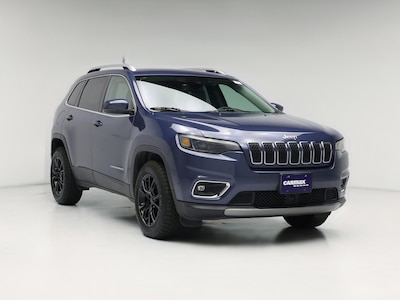 Blue 2021 Jeep Cherokee Limited
