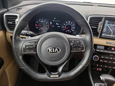 Steering Wheel & Instrument Cluster (On)