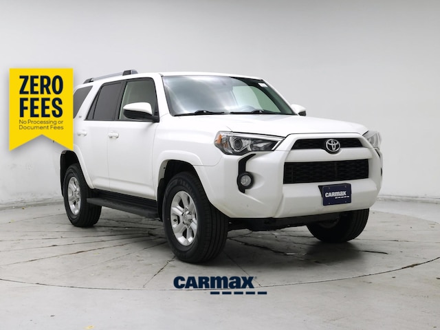 White 2019 Toyota 4Runner SR5 4WD SUV / Crossover Four-Wheel Drive Automatic
