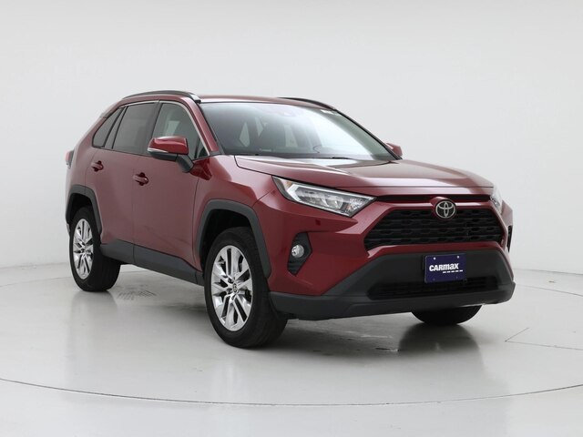Red (Burgundy) 2021 Toyota RAV4 XLE Premium FWD SUV / Crossover Front-Wheel Drive Automatic