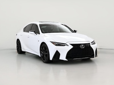 White 2022 Lexus IS 350 F-Sport