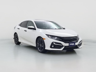 White 2020 Honda Civic EX
