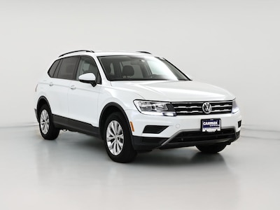 White 2018 Volkswagen Tiguan S