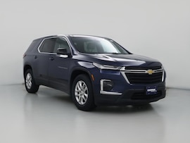 Blue 2023 Chevrolet Traverse LS
