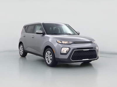 Gray 2022 Kia Soul LX