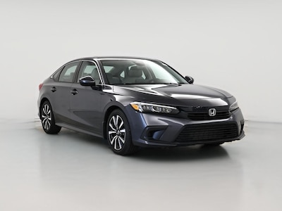 Gray 2022 Honda Civic EX