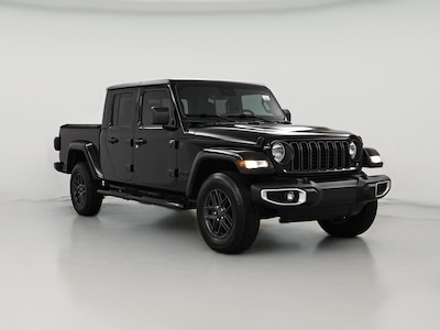 Black 2024 Jeep Gladiator Sport S