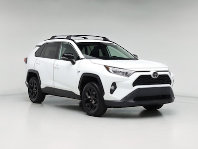 White 2021 Toyota RAV4 XLE