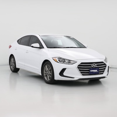 White 2018 Hyundai Elantra SEL