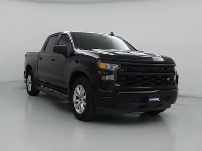 Black 2023 Chevrolet Silverado 1500 Custom