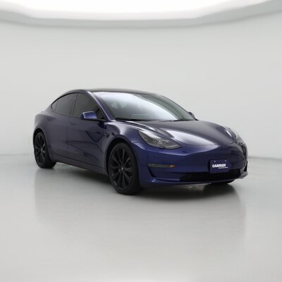 Blue 2023 Tesla Model 3
