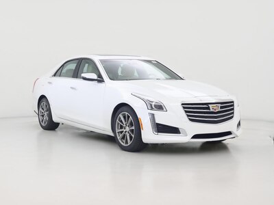 White 2018 Cadillac CTS Luxury